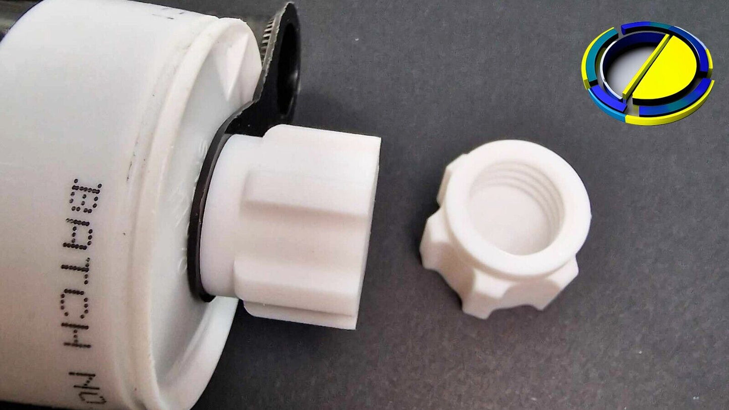 X 10Pcs Mastic Silicone Tube Cap Nozzle Sealant _ FREE DELIVERY