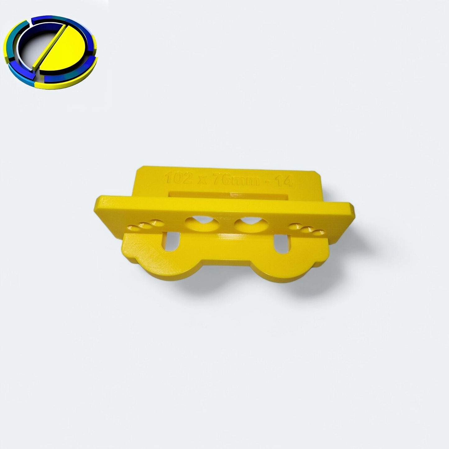 Door Hinge Jig Router Template 102 X 76MM