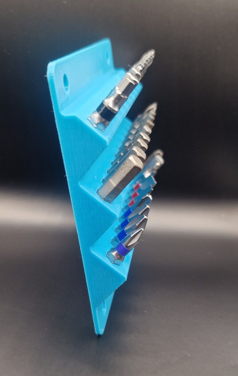 Screwdriver Bit Holder HEX SHANK WALL MOUNT