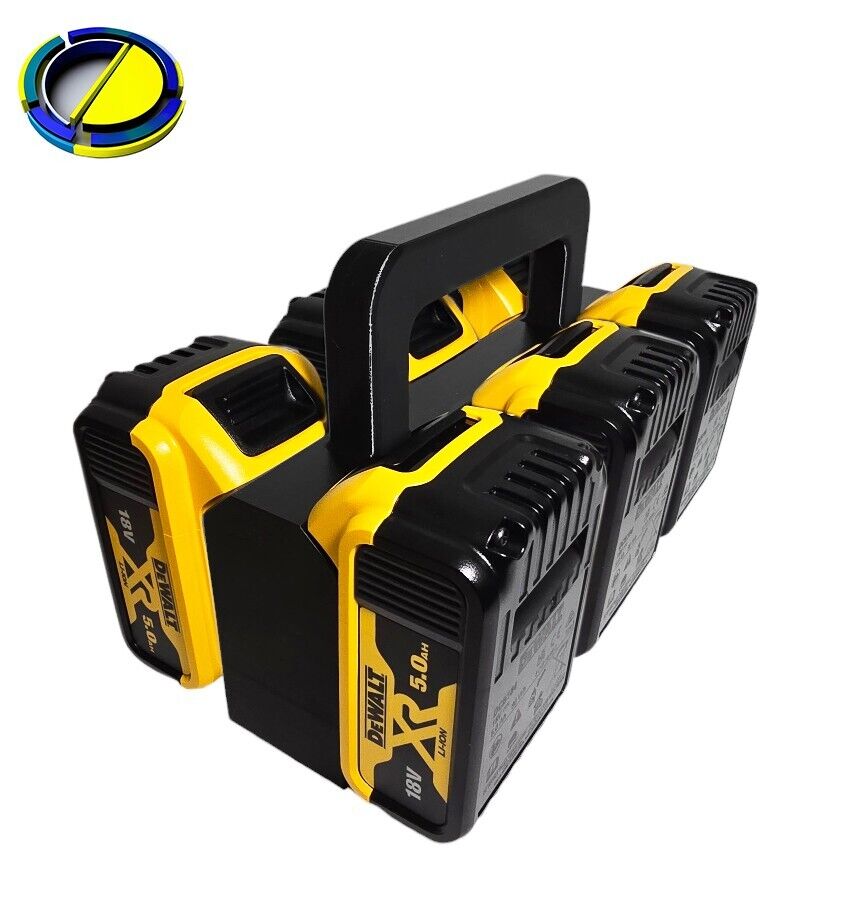 6x Battery Basket Carrier Caddy Holder for DeWALT  Batteries