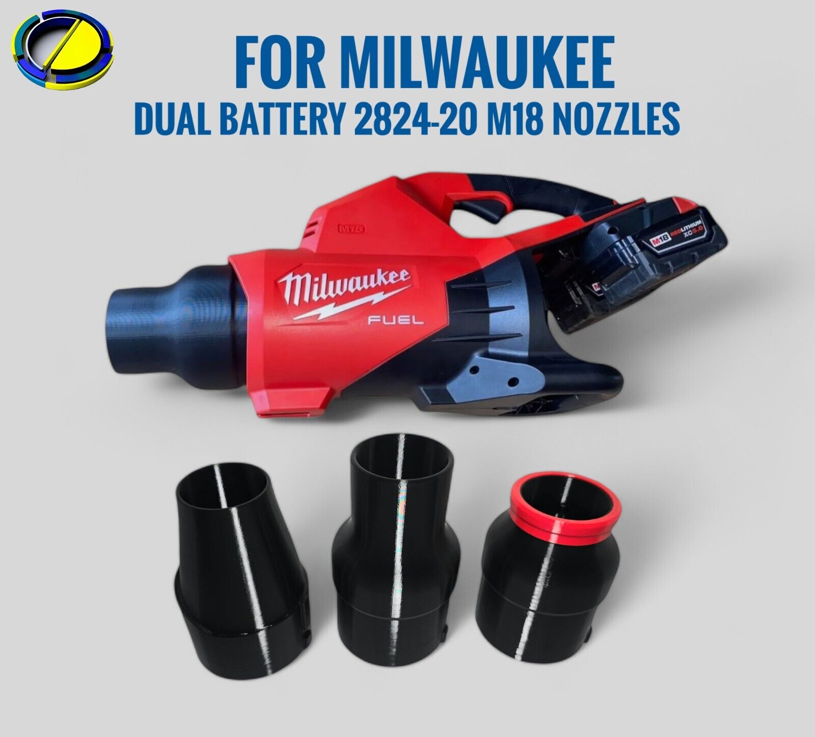 Milwaukee Car Drying Nozzle Tip For 2824-20 M18 FUEL Dual Battery Blower